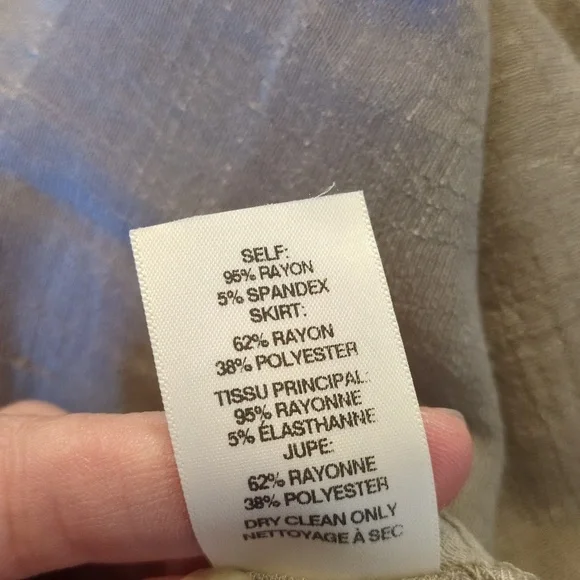 NWT Anthropologie Amadi Lola Black & Tan A-Line Dress Size S - Picture 9 of 9